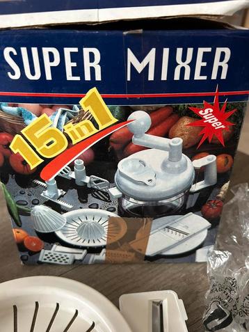 Super mixer 15 en 1. Voir photos beschikbaar voor biedingen