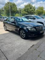 Mercedes C 200 automatische gastAvàngarde zwart nee, Auto's, Mercedes-Benz, Automaat, Euro 5, Zwart, Leder en Stof