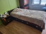 Volledige slaapkamer (eenpersoonsbed, drie kasten en bureau), Huis en Inrichting, Slaapkamer | Complete slaapkamers, Ophalen, Zo goed als nieuw