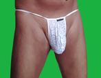 Tanga "Dream Luxury" White, Slip, Dream Luxury, Enlèvement ou Envoi, Blanc