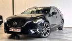 Mazda 6 2.2 D FULL OPTION TVA 12 MOIS GARANTIE, USB, 4 cilinders, Zwart, Leder