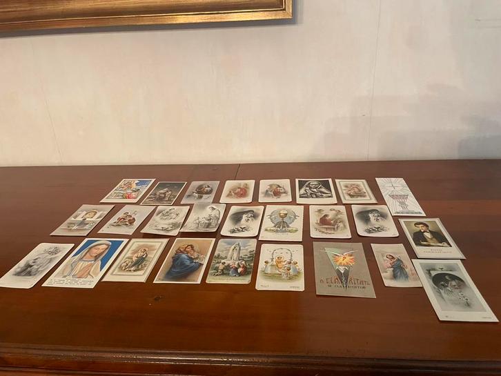 Religieuze  kaartjes, Antiek en Kunst, Antiek | Religieuze voorwerpen, Ophalen