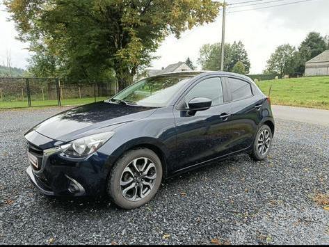 Mazda 2 1.5i Skyactiv-G Hakone (EU6d-Temp) in goede staat!, Auto's, Mazda, Particulier, ABS, Achteruitrijcamera, Airbags, Airconditioning