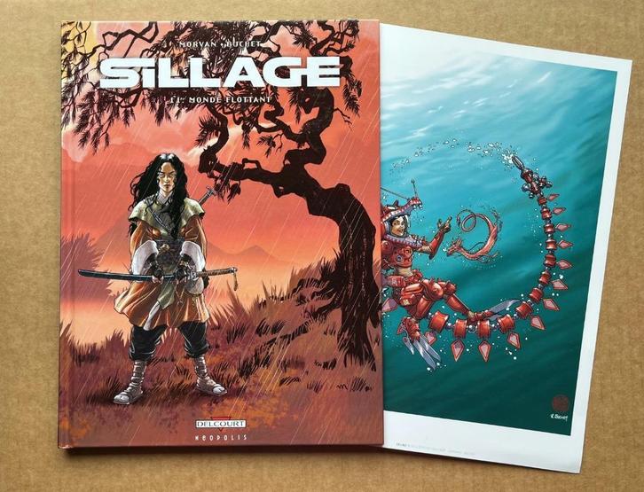 Sillage T11 +Bonus- Monde flottant- Buchet- EO2008 -Delcourt, Boeken, Stripverhalen, Verzenden