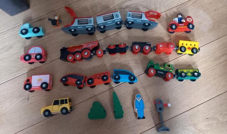 Circuit de train Brio, Kinderen en Baby's, Speelgoed | Racebanen, Racebaan, Elektrisch, Ophalen
