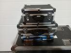 Lot van 4 eenvoudige flightcases, Ophalen of Verzenden, Gebruikt