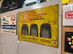 Oud Michelin X banden reclamebord, Ophalen of Verzenden, Zo goed als nieuw, Reclamebord