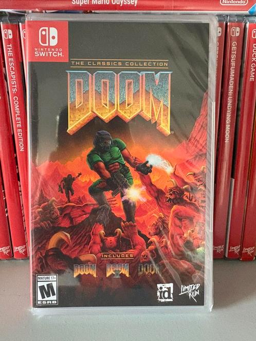 Doom The Classic Collection (Nintendo Switch) - Limited Run, Games en Spelcomputers, Games | Nintendo Switch, Nieuw, Ophalen of Verzenden