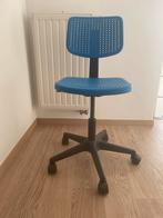 Bureaustoel, Enlèvement, Comme neuf, Bleu, Chaise de bureau