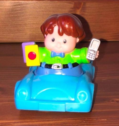 Little People mannetje met auto, Kinderen en Baby's, Speelgoed | Fisher-Price, Zo goed als nieuw, Auto of Voertuig, Ophalen of Verzenden