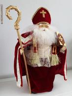 Authentieke etalage Sinterklaas pop - 45 cm, rood, Verzenden