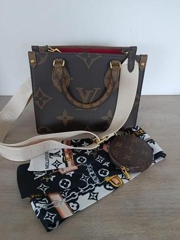 Louis Vuitton On The Go Pm Tote Bag. In nieuwstaat. beschikbaar voor biedingen