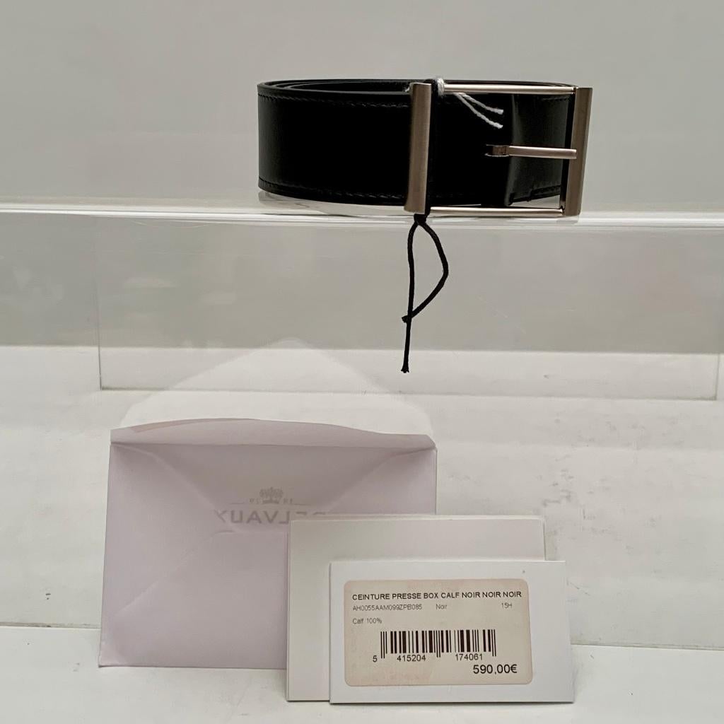 Delvaux ceintuur. Meer Delvaux en Louis Vuitton te koop., Enlèvement ou Envoi, Noir