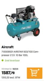 Aircraft Airstar 503/200 compressor, Ophalen, Zo goed als nieuw