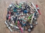 Groot lot horloges en uurwerken, Handtassen en Accessoires, Horloges | Heren, Overige merken, Gebruikt, Staal, Polshorloge