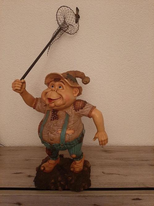 Laven Efteling Lok de Amerikaanse vlindervanger, Verzamelen, Efteling, Zo goed als nieuw, Beeldje of Poppetje, Ophalen of Verzenden