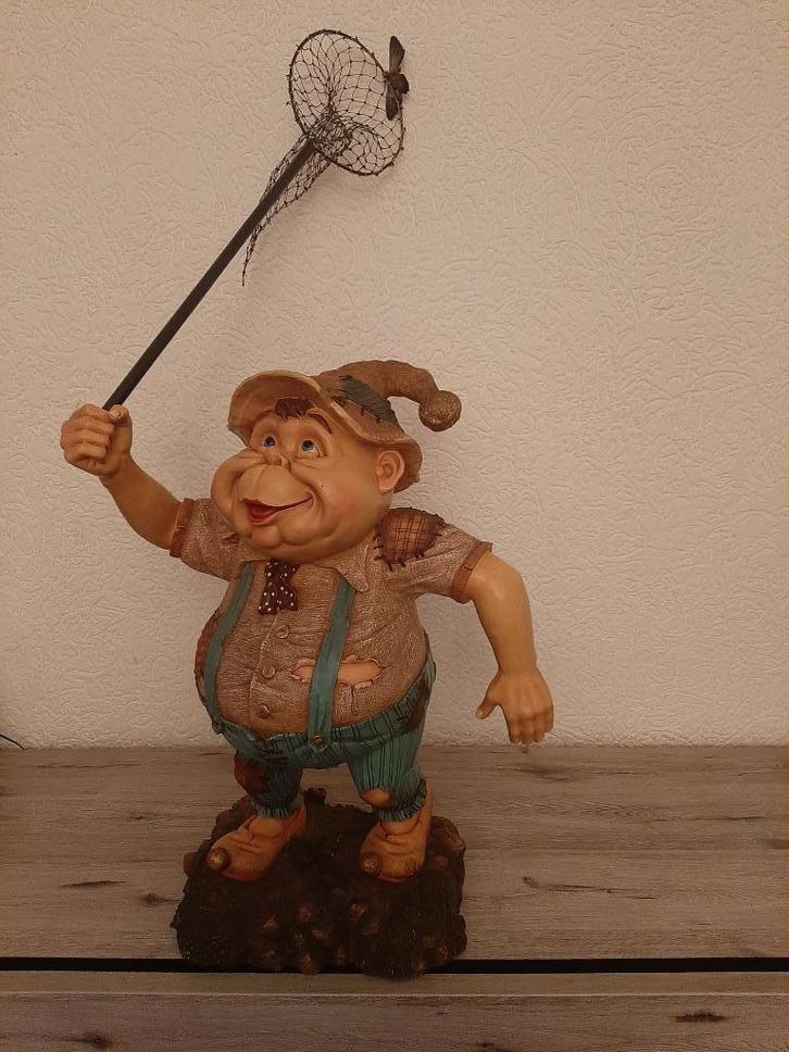 Laven Efteling Lok de Amerikaanse vlindervanger, Verzamelen, Efteling, Zo goed als nieuw, Beeldje of Poppetje, Ophalen of Verzenden