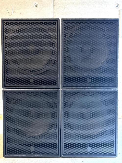 4 x AD-Systems Flex 18B Subwoofer, Audio, Tv en Foto, Luidsprekerboxen, Zo goed als nieuw, Subwoofer, 120 watt of meer, Overige merken