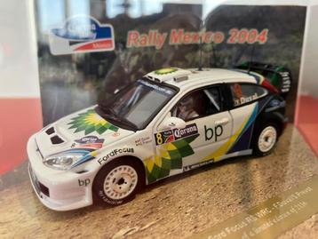 Ford Focus RS WRC F. Duval - S. Prevot Mexico 2004 1/43 beschikbaar voor biedingen