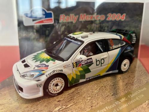 Ford Focus RS WRC F. Duval - S. Prevot Mexico 2004 1/43, Hobby en Vrije tijd, Modelauto's | 1:43, Zo goed als nieuw, Auto, Overige merken