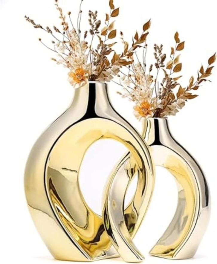 Keramische bloemenvaas | Nieuw, Huis en Inrichting, Woonaccessoires | Vazen, Nieuw, Overige kleuren, Verzenden