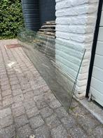 Glazen plaat 4,23 m lang, Ophalen