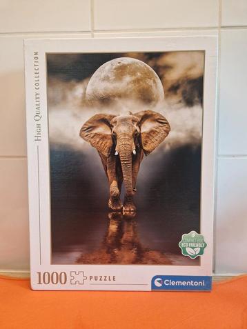 Puzzel olifant 1000 stuks beschikbaar voor biedingen