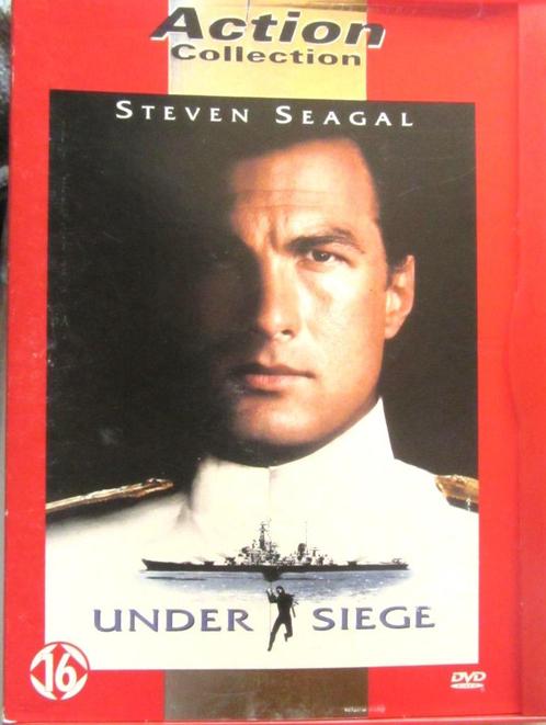 DVD ACTIE- UNDER SIEGE  (STEVEN SEAGAL), Cd's en Dvd's, Dvd's | Actie, Zo goed als nieuw, Actiethriller, Alle leeftijden, Ophalen of Verzenden