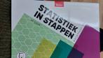 Statistiek in stappen / Nel Verhoeven, Boeken, Wetenschap, Ophalen, Overige wetenschappen, Zo goed als nieuw, Nel Verhoeven
