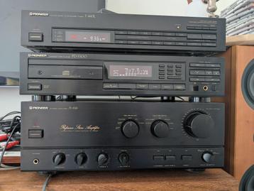 Pioneer A-616  versterker / DP-5100 CD-Speler/ F-443L tuner beschikbaar voor biedingen