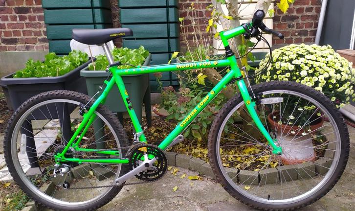 Muddy Fox courrier comp 1990, Fietsen en Brommers, Fietsen | Mountainbikes en ATB, Gebruikt, Overige merken, Geen vering, Ophalen