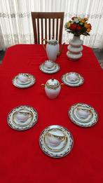 Prachtige antiek koffieservies LİMOGES, Antiek en Kunst, Ophalen of Verzenden