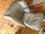 Fauteuil relax électrique H 106 cm en cuir QUATUOR 9721 avec, Maison & Meubles, Fauteuils, Enlèvement ou Envoi, Cuir, 75 à 100 cm