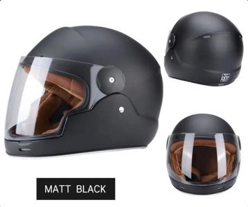 Helm Mat Zwart