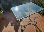 TABLE SALON EN FER, Huis en Inrichting, Tafels | Salontafels, Ophalen, Gebruikt, 50 tot 100 cm, 50 tot 75 cm