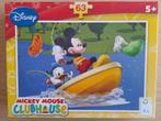 Puzzel Mickey Mousse 63 stukken, Ophalen of Verzenden, Meer dan 50 stukjes, Gebruikt, 4 tot 6 jaar