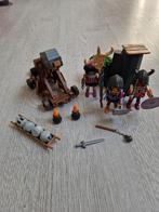 Set Playmobil 4438 : Troupe d'attaque barbare avec catapulte, Comme neuf, Ensemble complet, Enlèvement ou Envoi