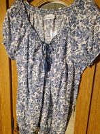 Blouse blanche et bleue C&A, Kleding | Dames, Grote Maten, Blauw, Blouse of Tuniek, Ophalen of Verzenden, Zo goed als nieuw