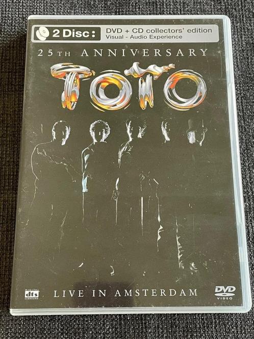 TOTO DVD & CD Live in Amsterdam 2003, Cd's en Dvd's, Dvd's | Muziek en Concerten, Zo goed als nieuw, Muziek en Concerten, Alle leeftijden