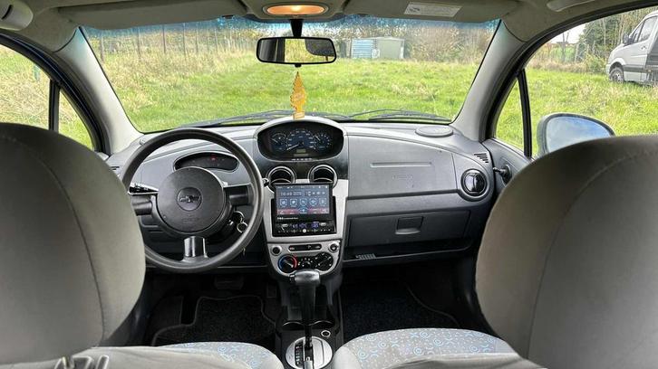 Chevrolet matiz boîte Automatique avec contrôle technique, Auto's, Chevrolet, Particulier, Matiz, ABS, Benzine, Automaat, Grijs
