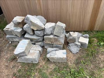 Gratis betonblokken (beschadigd), Enlèvement