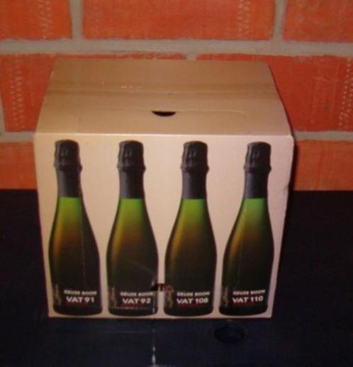 boîte de OUDE GEUZE BOON 12 x 37,5 cl., Collections, Marques de bière, Bouteille(s), Autres marques, Enlèvement ou Envoi