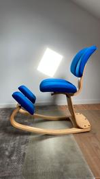 Stokke bureaustoel, Huis en Inrichting, Bureaustoelen, Ophalen, Gebruikt, Blauw, Bureaustoel