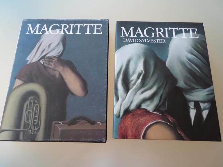 Magritte – David Sylvester ( in foedraal ) Franse versie, Boeken, Kunst en Cultuur | Beeldend, Zo goed als nieuw, Schilder- en Tekenkunst