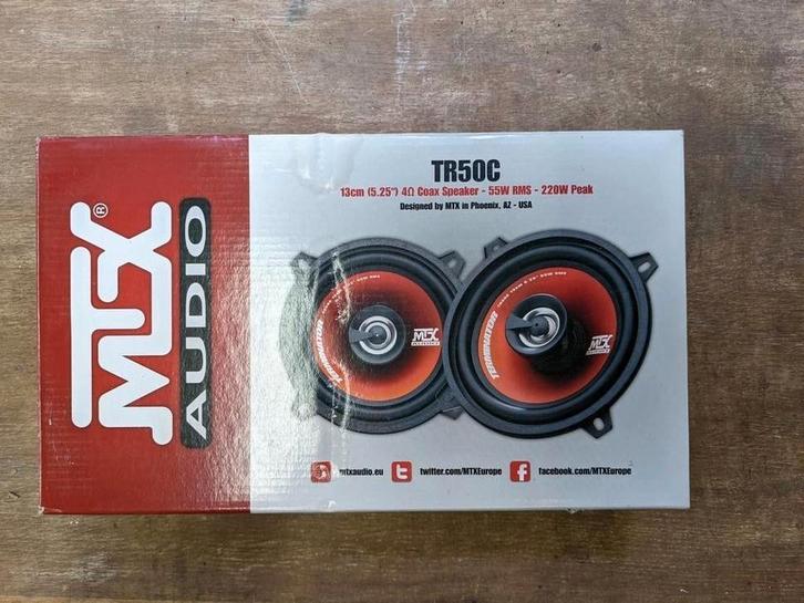 MTX Audio TR50C Coax Speakers Terminator (NIEUW), Auto diversen, Autospeakers, Nieuw, Ophalen of Verzenden