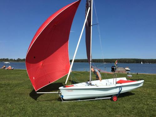 Laser Bahia Gennakker open zeilboot, Watersport en Boten, Open zeilboten, Gebruikt, Laser, 3 tot 6 meter, Polyester, Geen motor