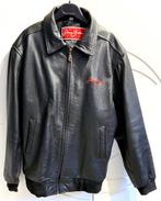 Geborduurd Leder Jack "SEAN JOHN”// Maat XXL // Staat Nieuw, Zwart, Overige maten, Ophalen of Verzenden, SEAN JOHN