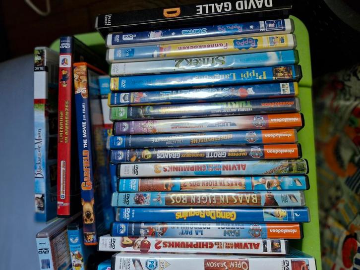dvd animatiefilms te koop (per sets van 5 voor 5 euro), Cd's en Dvd's, Dvd's | Tekenfilms en Animatie, Gebruikt, Ophalen of Verzenden