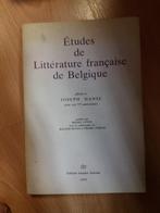 Studies in Franse literatuur uit België, Boeken, Gelezen, België, Ophalen of Verzenden, Otten