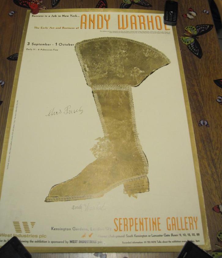 Andy Warhol 1956 Elvis Presley poster, Collections, Posters & Affiches, Enlèvement ou Envoi